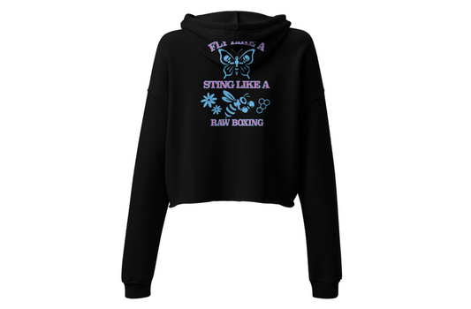 🦋🐝 FLYBEE - WOMEN’S CROP HOODIE